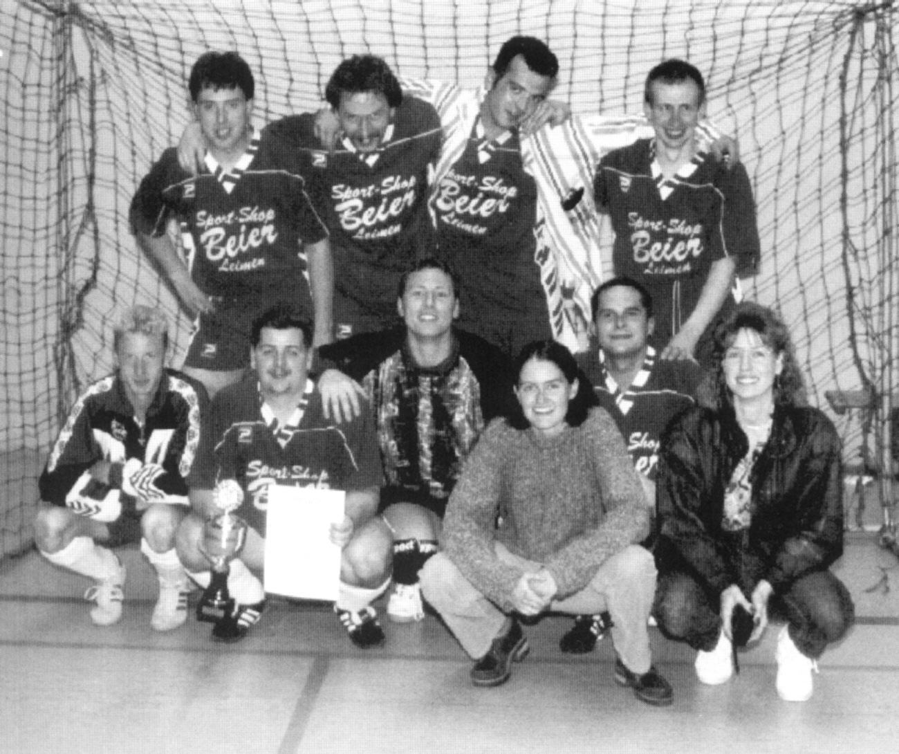1996: 1. Platz beim Walldorfer Fuballturnier