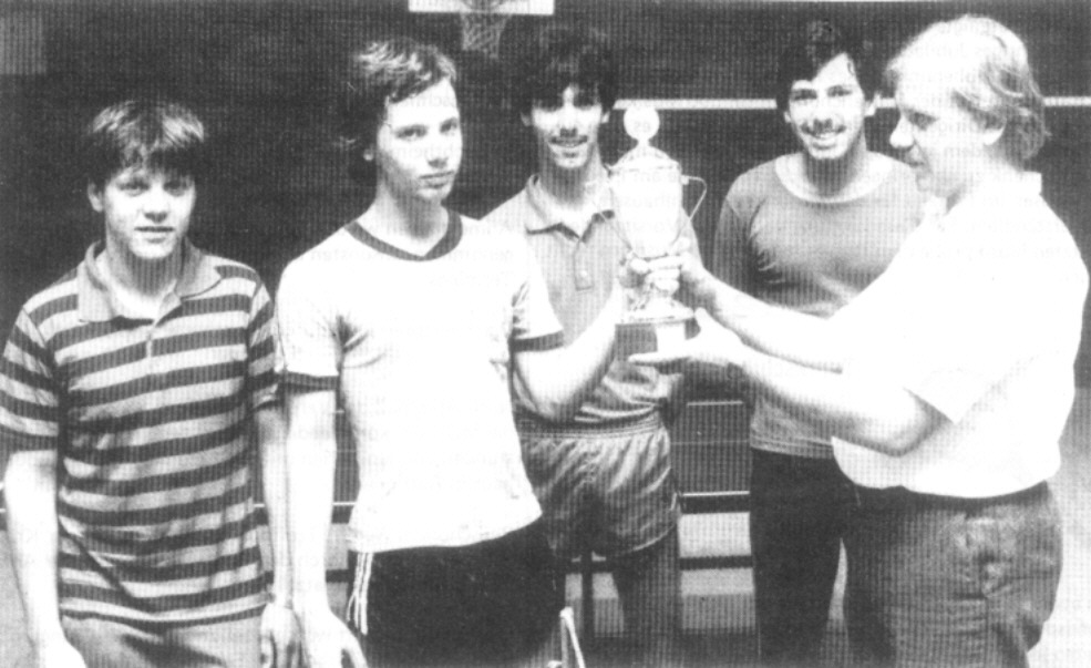 Vereinsmeister 1981: Clemens Fellhauer.