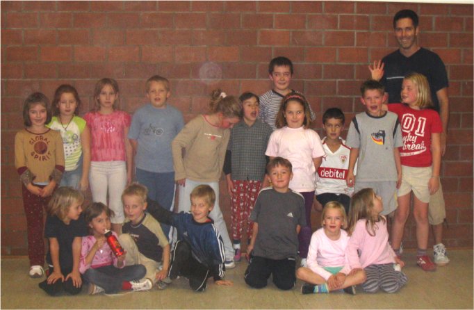 Kinder-Tischtennis dienstags, 17.45 Uhr mit Trainer Gerhard Merx