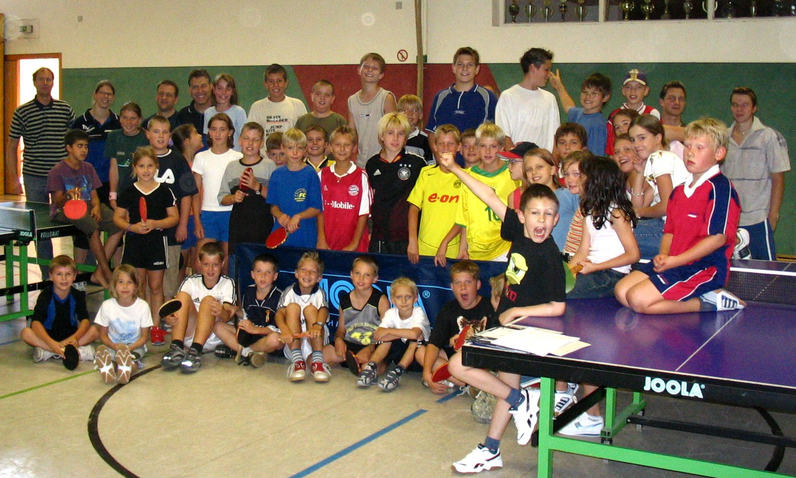 Teilnehmer und Betreuer beim Ferienspass in Tairnbach