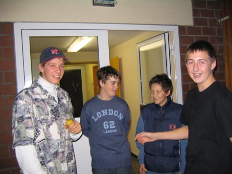 Normen, Lukas, Leon, Claudio