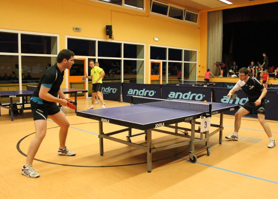 Tischtennis in der Kraichgauhalle