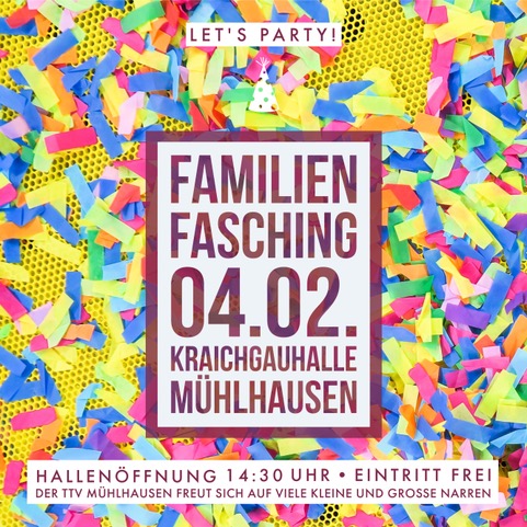 Kinderfasching am 4. Februar