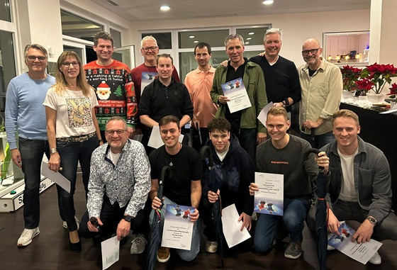 Ehrung langjähriger Mitglieder