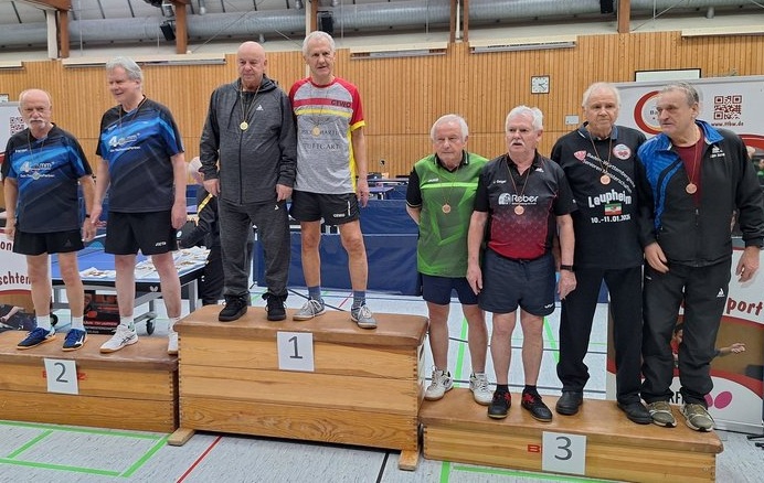 Siegerehrung Senioren-75-Doppel